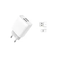 Incarcator retea USB Quick Charge QC3.0 18W cu cablu Type-C Cod:XO-L119B