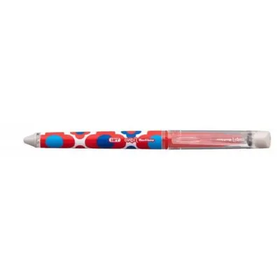 Flower Body Uni-ball Roller Red Gel Pen 0.7