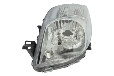 Far fata Stanga (H4, electric, fara motoras, culoare insert: cromat) potrivit TOYOTA YARIS