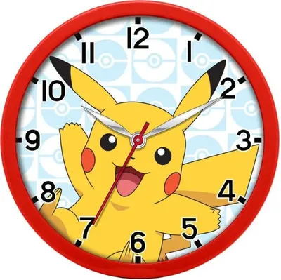 Ceas de perete Kids Licensing Pokemon