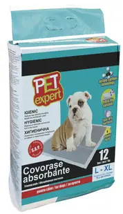 Pet Expert Covor Absorbant M Carbon 45 X 60 CM/ 12 Buc/ SET