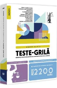 Teste-grila. Minispete pentru examenele de admitere in profesiile juridice. Drept civil