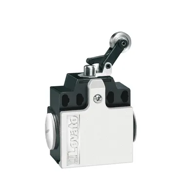 Limitator de Cursa, K Series, Roller Side Push Lever, 2 Side Cable Entry. Dimensions Compatible To En 50047, Plastic Body, Contacts 2no Slow Break. Metal Roller