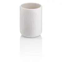Suport din ceramică pentru periuțe de dinți Kela Adele, alb