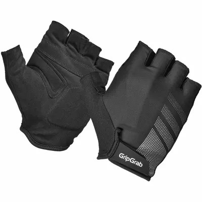 Gripgrab Ride Rc Lite Padded Short Finger Summer Gloves Black - L