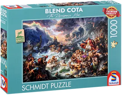 Puzzle Schmidt din 1000 piese - Drumul peste mare