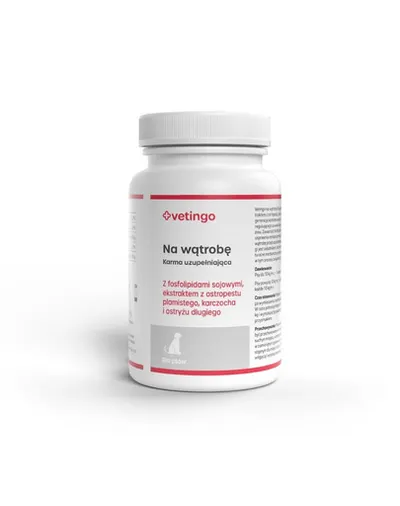 VETINGO Suport hepatic pentru câini 60 capsule