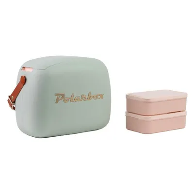 Cutie termoizolantă verde prăfuit 6 l Classic Gold – Polarbox