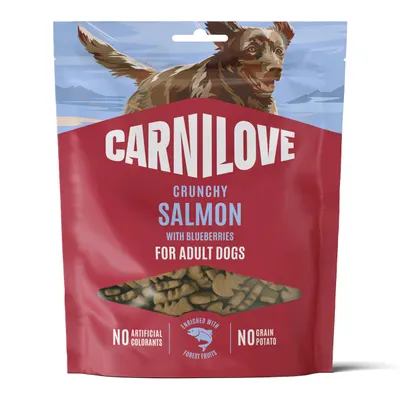 Carnilove Dog Crunchy Snack Salmon & Blueberries 200 g