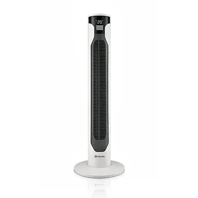 Ventilator turn AlecoAir V35 VIVENTO, Ionizare, 3 Viteze, Oscilatie 70°, Telecomanda, Timer, Mod Noapte, Recomandat 35 mp
