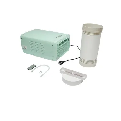 Aparat aer conditionat portabil 2224 BTU 280W 220V dezumidificare ventilatie telecomanda Cod: DISNK16