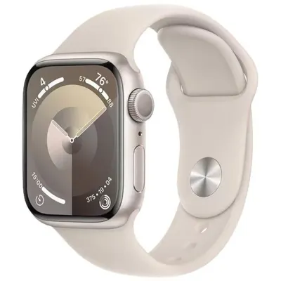Apple Watch Series 9 2023, GPS, Aluminium 45mm N/A Starlight Bun