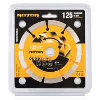 Disc diamantat segmentat ROTOR 125x2x10x22.23 mm pentru beton