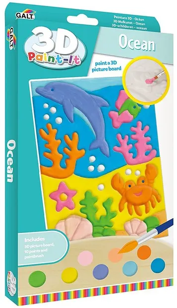 Set de colorat Galt - Imagine de colorat în relief, Oceanul