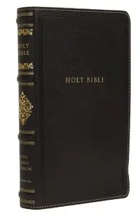 Kjv, Sovereign Collection Bible, Personal Size, Leathersoft, Black, Red Letter Edition, Comfort Print: Holy Bible, King James Version