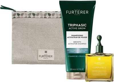 René Furterer Set - Șampon Triphasic și Concentrat stimulant, 200 + 50 ml
