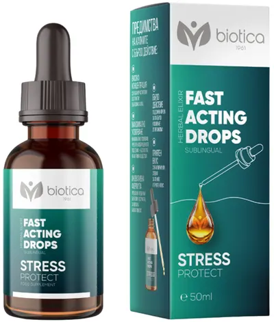 Stress Protect Picături sublinguale, 50 ml, Biotica 1961