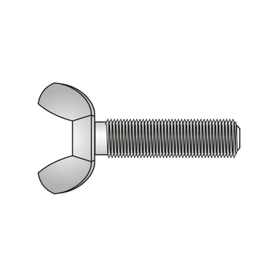 Surub Fluture 316 Inox A2-M6 X 40