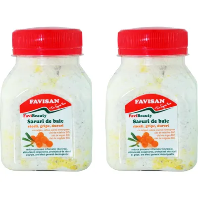 Pachet Saruri De Baie (Raceli, Gripe si Dureri) 400g+400g