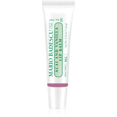 Mario Badescu Acai and Vanilla Lip Balm Balsam de buze hidratant 10 g