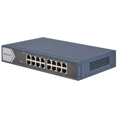 Switch 16 porturi Gigabit Hikvision DS-3E0516-E(B), Standard IEEE 802.3, IEEE 802.3u, IEEE 802.3x, and IEEE 802.3ab