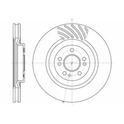 Disc frana REMSA 6644.10