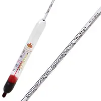 Termozaharometru Plato 0–20% profesional cu termometru 42cm pentru bere