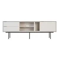 Comodă TV grej 189x61x42 cm Mod – noo.ma