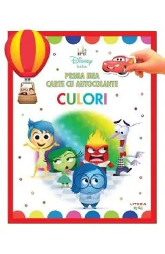 Prima mea carte cu autocolante. Culori