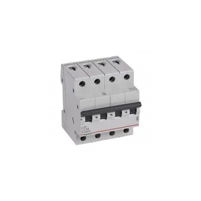Siguranta automata MCB RX³ 4500 - 4P 400 V~ - 10 A - C curba