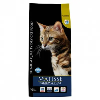 Hrana uscata pentru pisici Matisse cu somon ton 10 kg