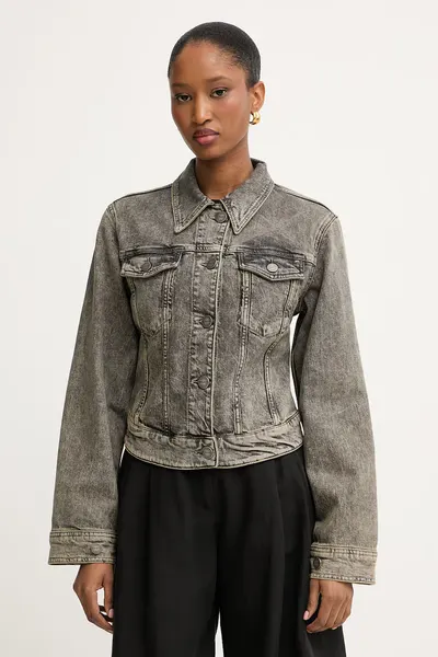 Pinko jachetă scurtă pentru femei, din denim