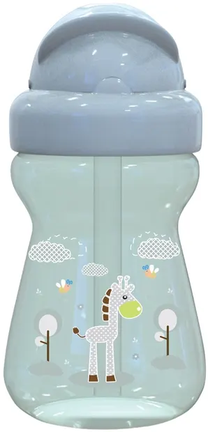 Sticluță sport Lorelli Baby Care - Animale, 200 ml, verde
