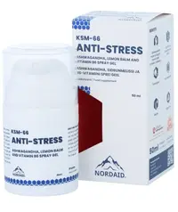 KSM-66 Anti-Stress Gel spray bucal, 50 ml, Nordaid