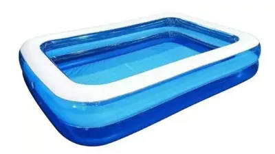 Piscina gonflabila pentru Adulti/Copii dimensiuni 200 x 150 x 50 cm Dreptunghiular