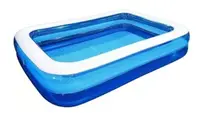 Piscina gonflabila pentru Adulti/Copii dimensiuni 200 x 150 x 50 cm Dreptunghiular