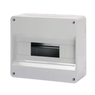 Enclosure Pre-Arranged Fpr Terminal Block - With Door - Walls With Perforation Center - 12+1 Modul - Ip40