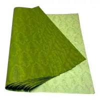 Foi de ambalat decorative print regal - verde (set 10 foi) 52x60cm - Default Title