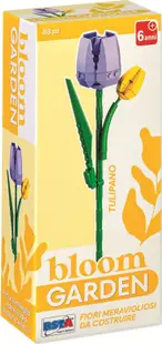 Mini constructor RS Toys Bloom Garden - Lalea, 88 piese