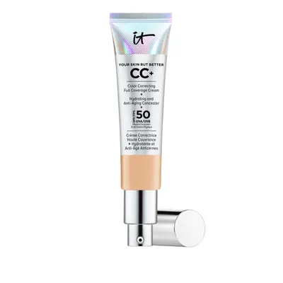 CC Cream, It Cosmetics, Your Skin But Better, medium tan, SPF 50+, 32 ml