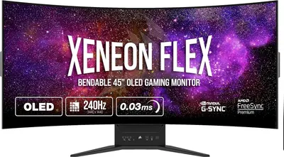 Monitor gaming Corsair - Xeneon Flex 45WQHD240, 45'', 240Hz, 0.03ms, OLED