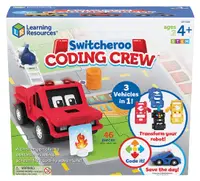 Kit educațional Learning Resources - Cărucioare de codare Switcheroo