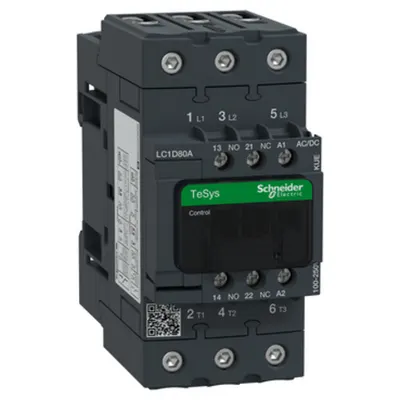 Contactor Tesys D 3P 80A Ac-3 Pana la 440V Bobina 100-250V C.A./C.C.