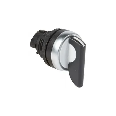 Osmoz non illuminated long handle selector switch - 2 stay-put positions 90°