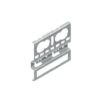 Placa universala de fixare pentru tavi din plasa de sarma fara suruburi MTCUP 100 S