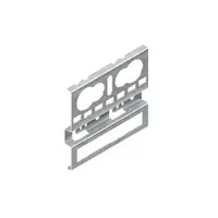 Placa universala de fixare pentru tavi din plasa de sarma fara suruburi MTCUP 100 S