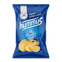 Set 2 x Chipsuri Eco Coapte cu Gust de Hummus si Condimente Mediteraneene, McLloyd's, 85 g