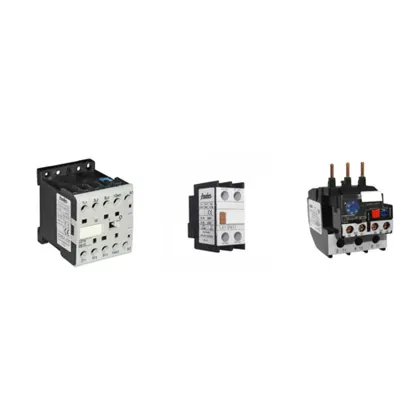 Pachet Echipamente Electrice Esentiale: Contactor 11KW (1 ND), Releu Termic (30A-40A) si Contacte Auxiliare – Control si Protectie Fiabila pentru Aplicatiile Tale Industriale