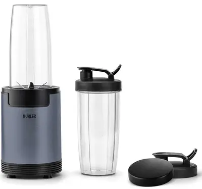 Nutri blender Muhler - MNB-688, 0.8 l, 1 viteza, 600W, gri