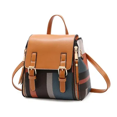 Geanta dama, Dalia GT571, model multicolor - maro